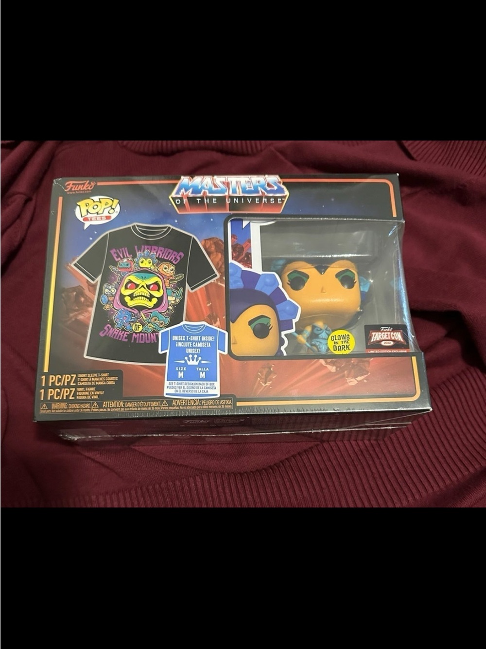 Funko Masters of the Universe Graphic T-Shirt & Figure Set